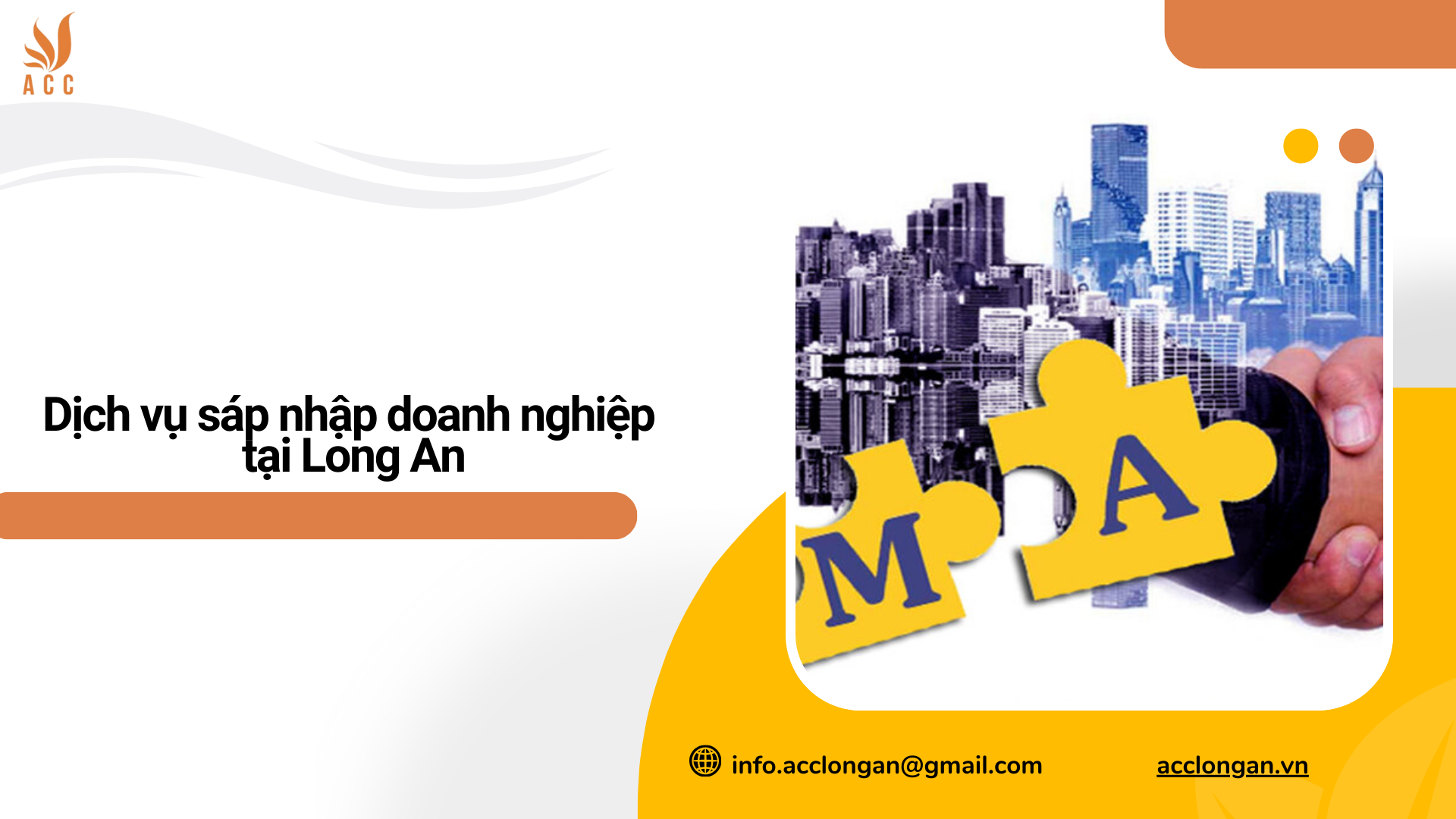 Dịch vụ sáp nhập doanh nghiệp tại Long An