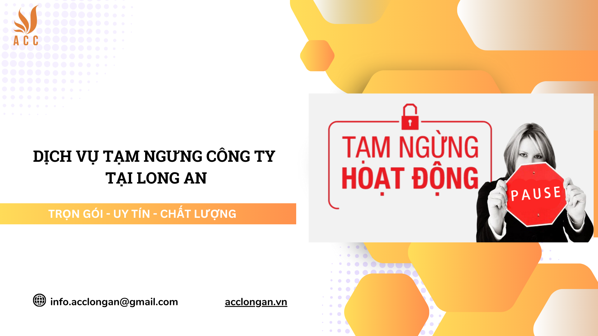 Dịch vụ tạm ngưng công ty tại Long An