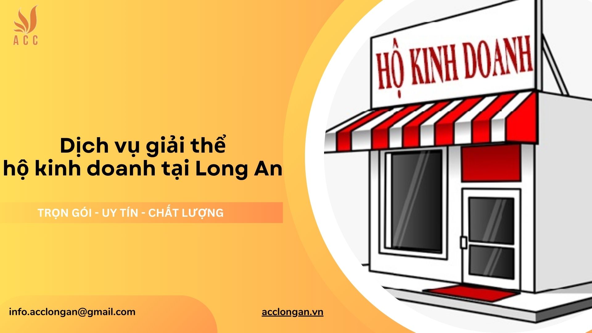 Dịch vụ giải thể hộ kinh doanh tại Long An