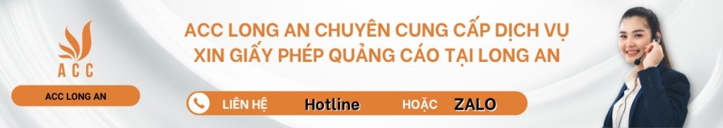 Dịch vụ xin giấy phép quảng cáo tại Long An