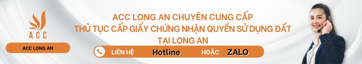 Thủ tục cấp giấy chứng nhận quyền sử dụng đất tại Long An