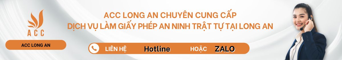 Dịch vụ làm giấy phép an ninh trật tự tại Long An