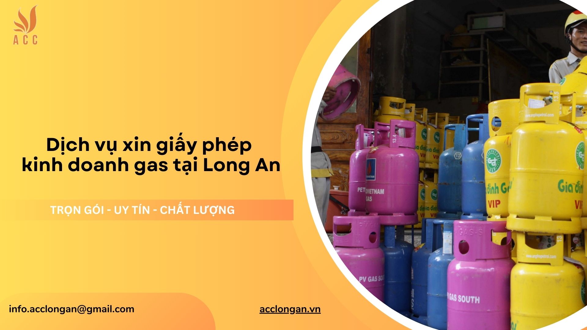 Dịch vụ xin giấy phép kinh doanh gas tại Long An