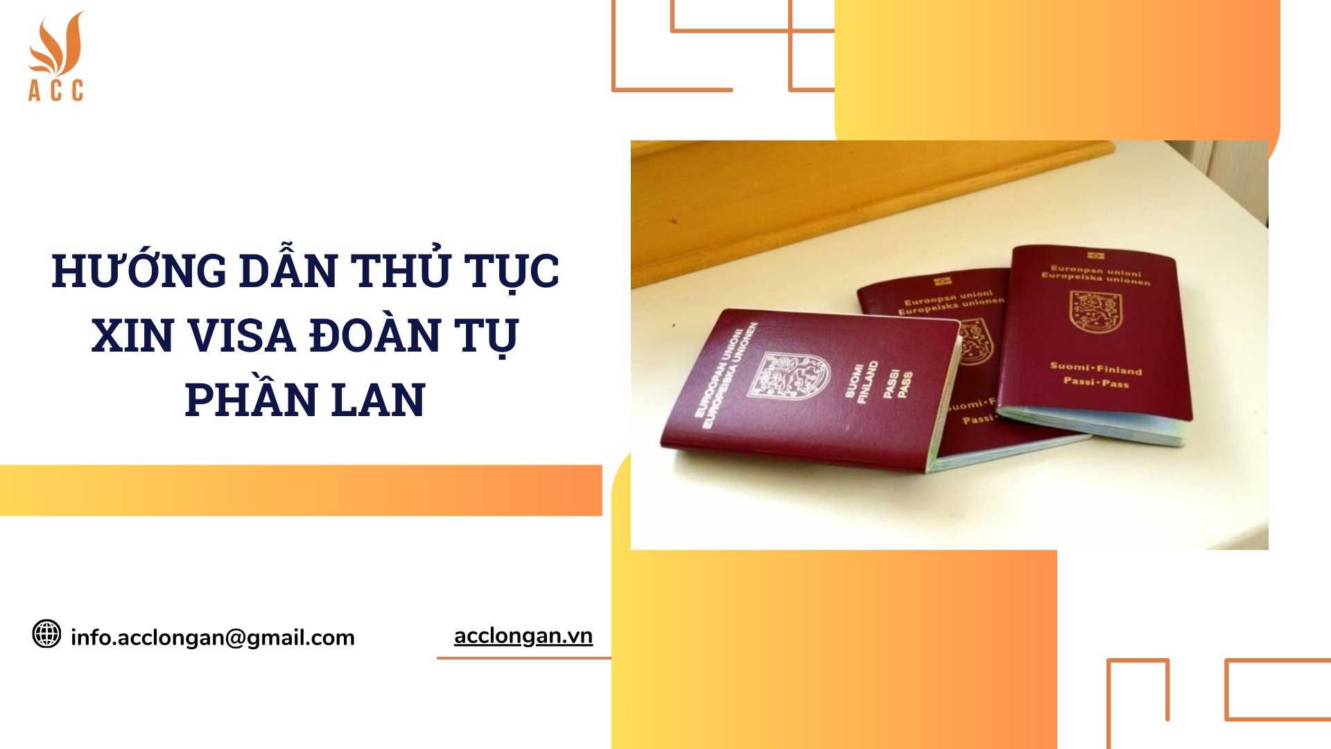 Hướng dẫn thủ tục xin visa đoàn tụ Phần Lan