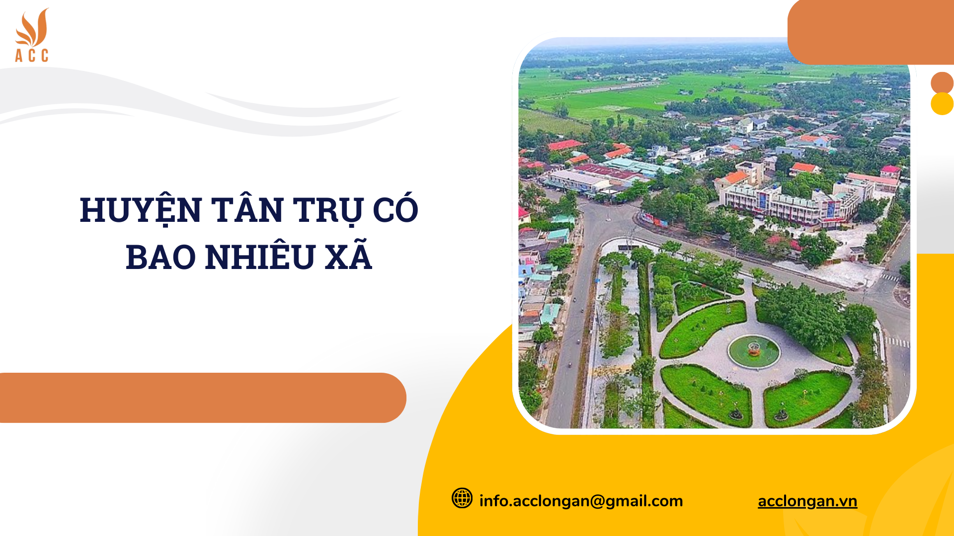 Huyện Tân Trụ có bao nhiêu xã