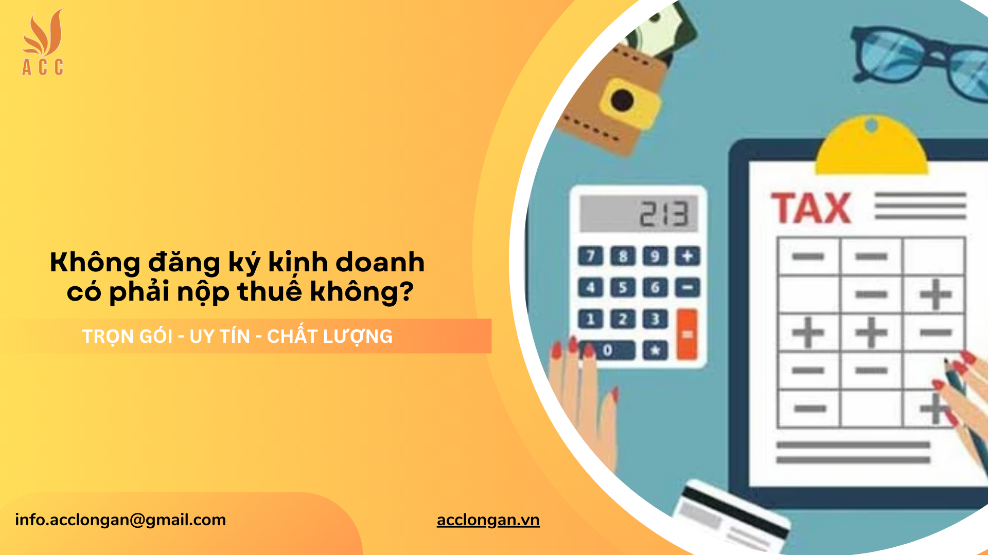 Không đăng ký kinh doanh có phải nộp thuế không