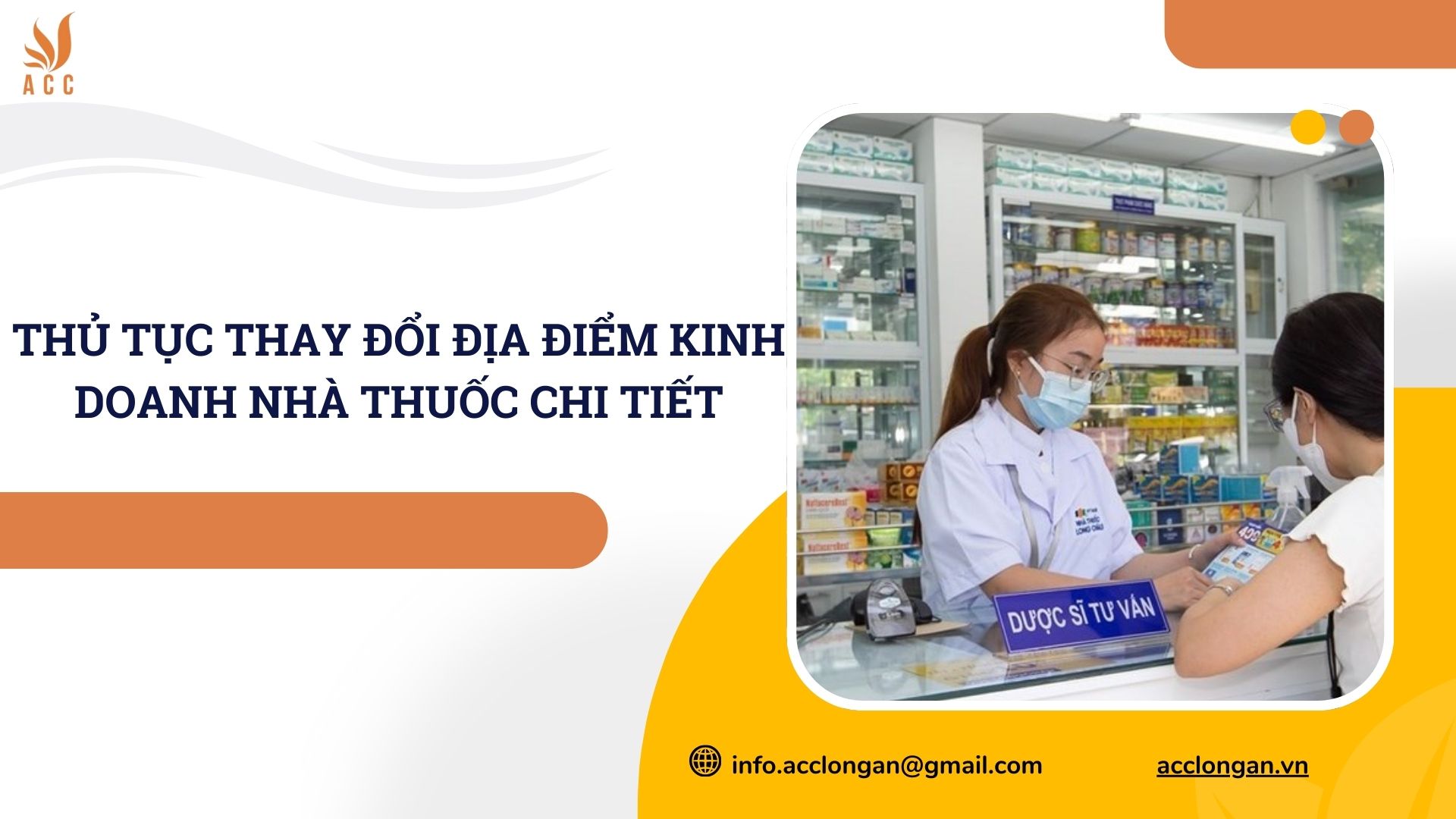 Thủ tục thay đổi địa điểm kinh doanh nhà thuốc chi tiết