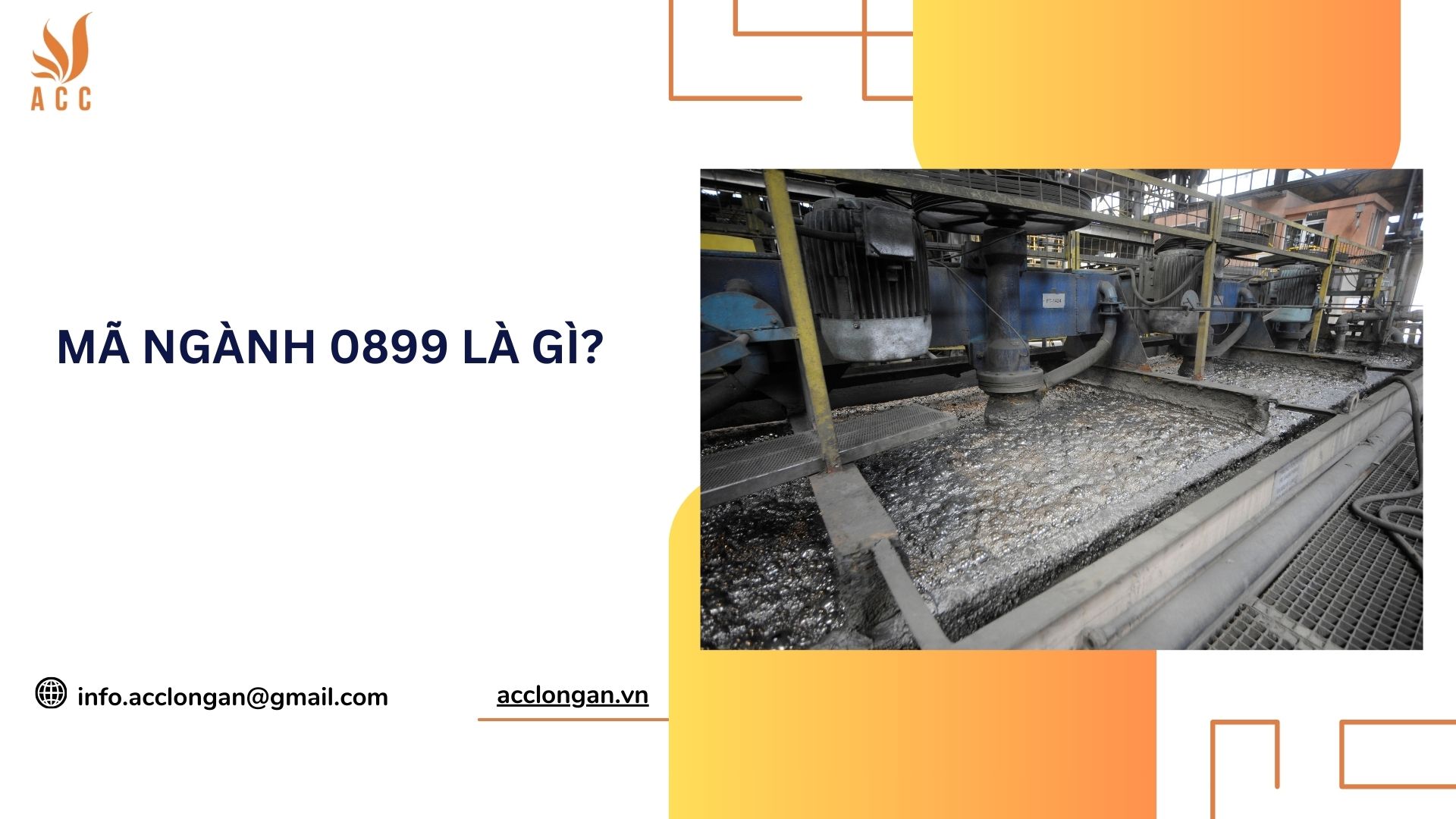 Mã ngành 0899 là gì