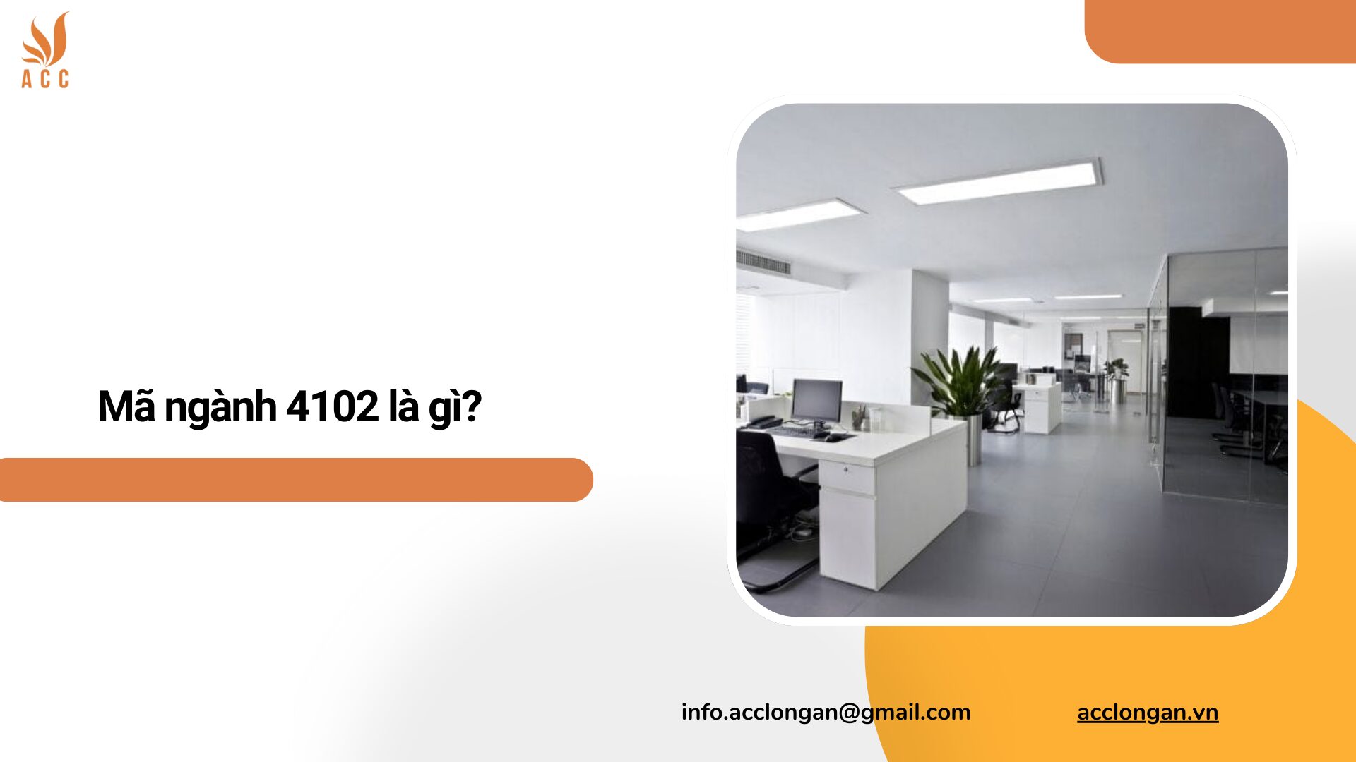 Mã ngành 4102 là gì?