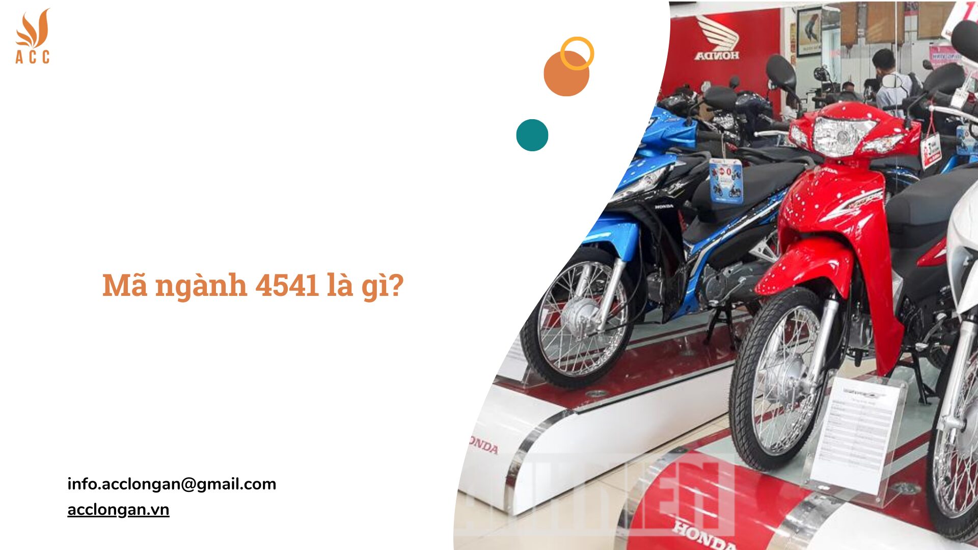 Mã ngành 4541 là gì?