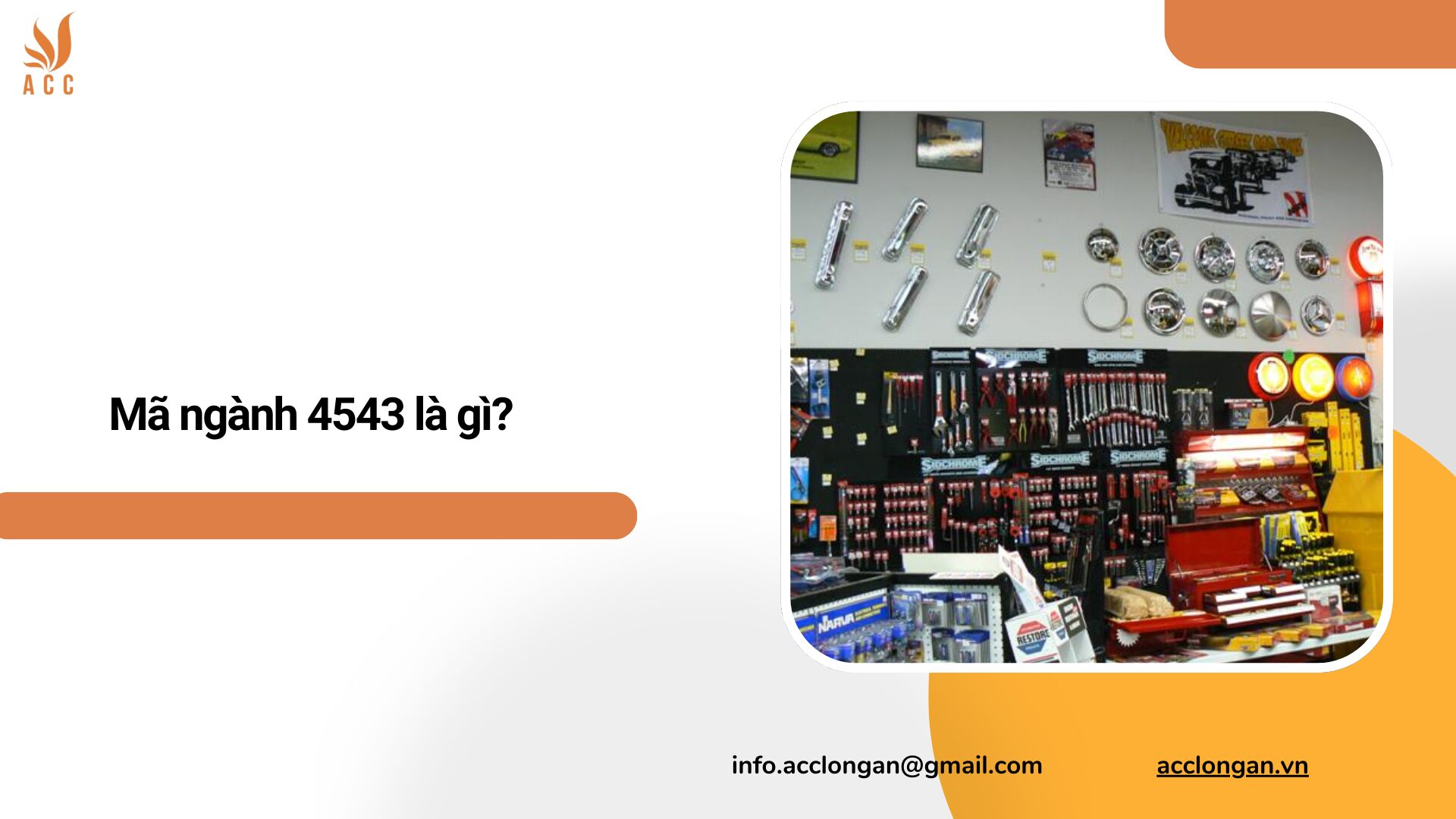 Mã ngành 4543 là gì?