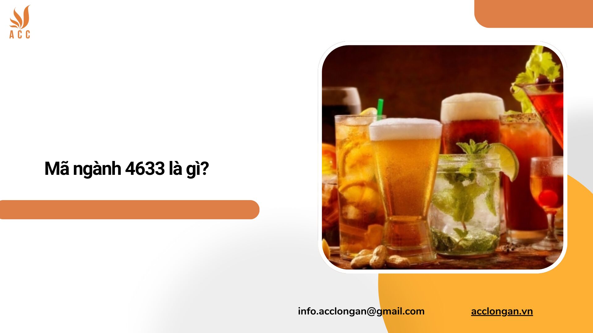 Mã ngành 4633 là gì?