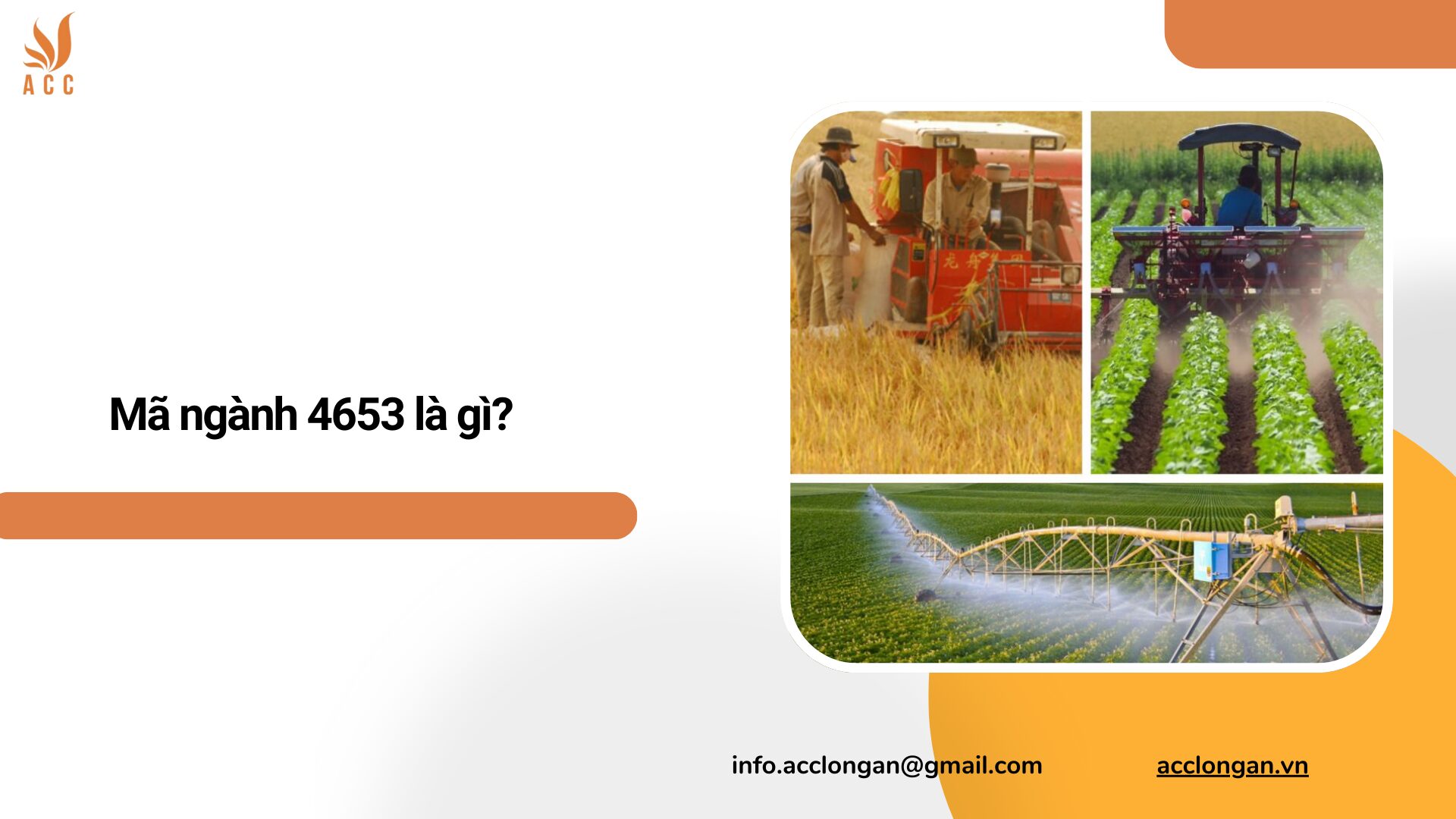 Mã ngành 4653 là gì?