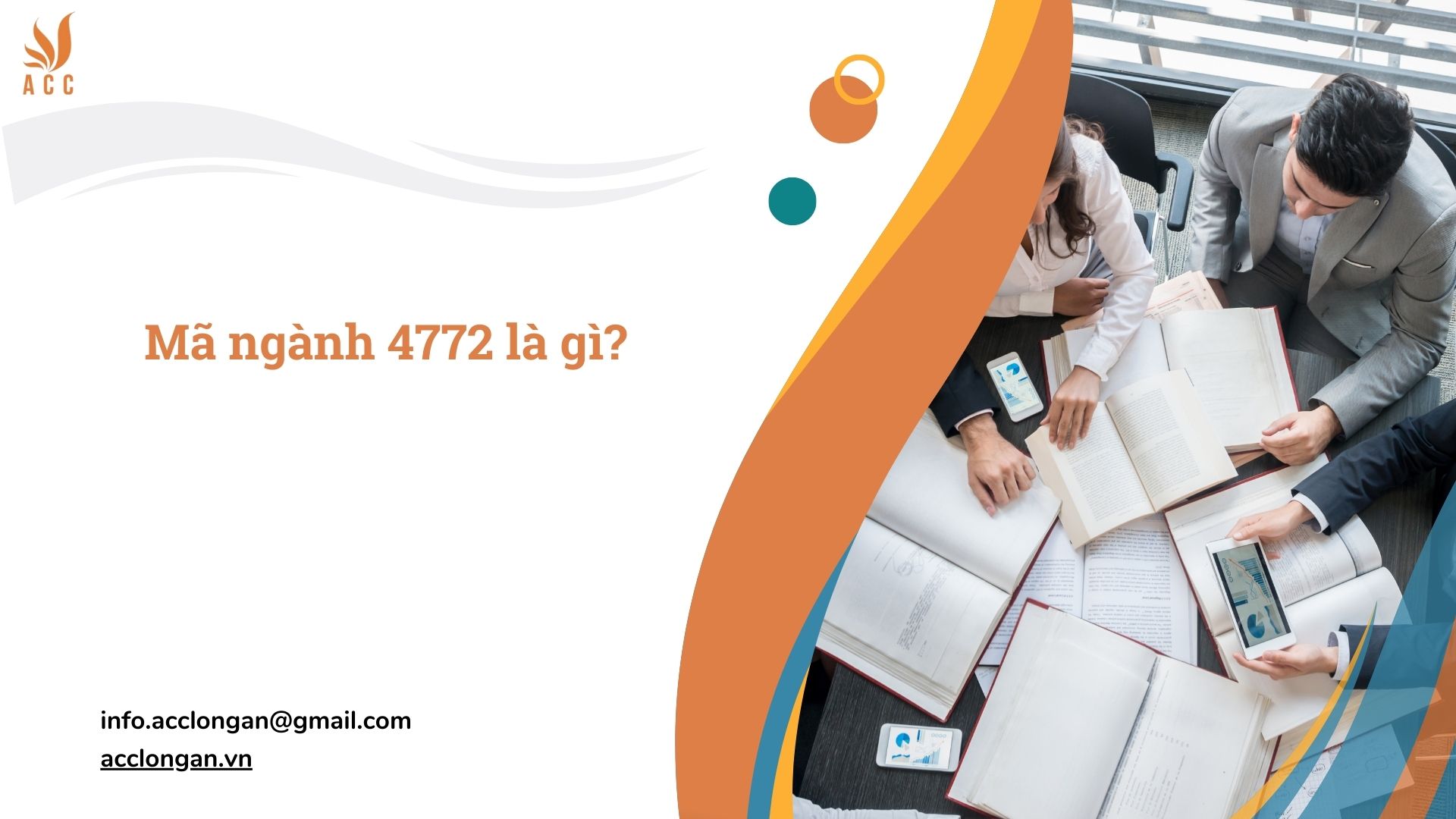 Mã ngành 4772 là gì