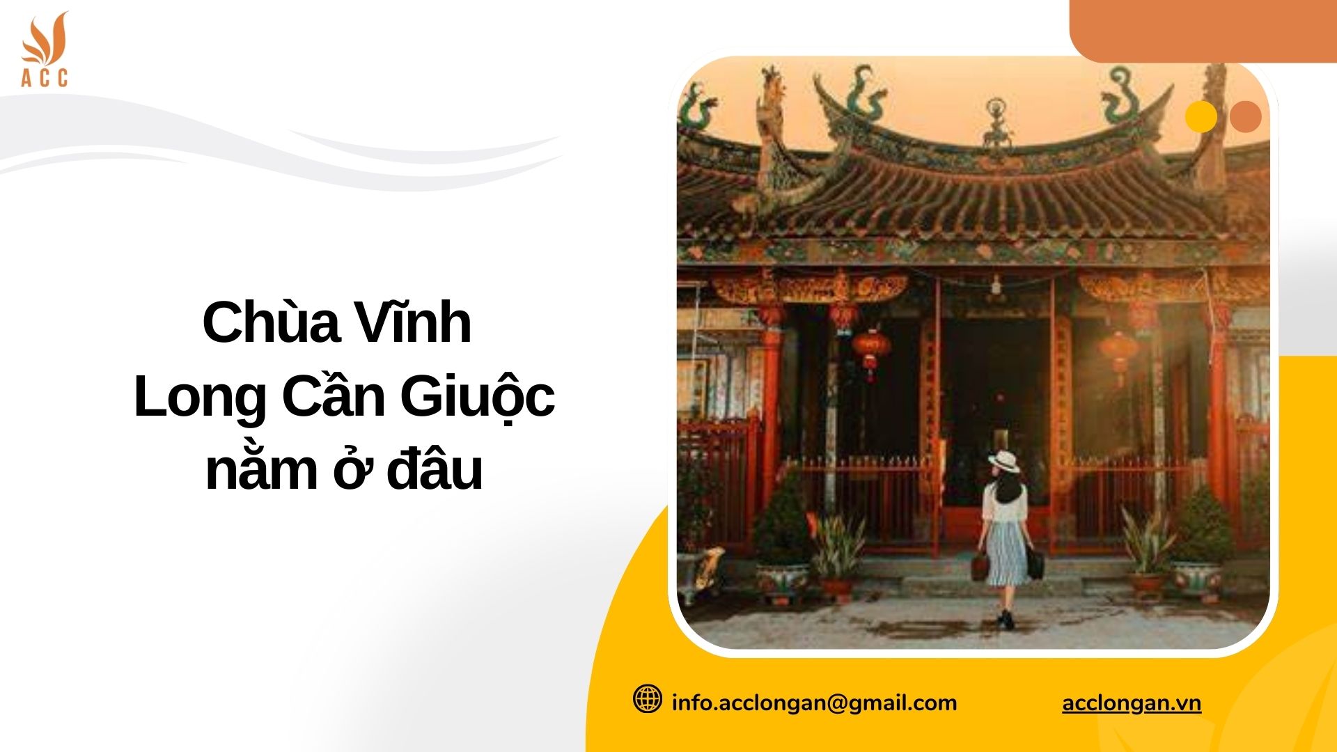 Chùa Vĩnh Long Cần Giuộc nằm ở đâu