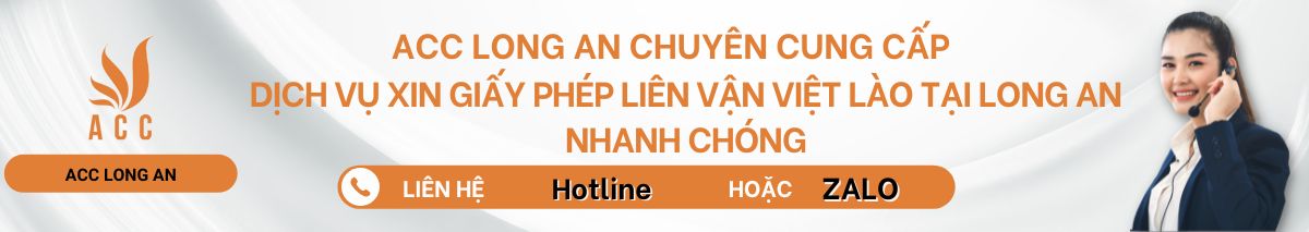 Dịch vụ xin giấy phép liên vận việt lào tại Long An