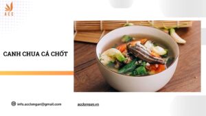 Canh chua cá chốt