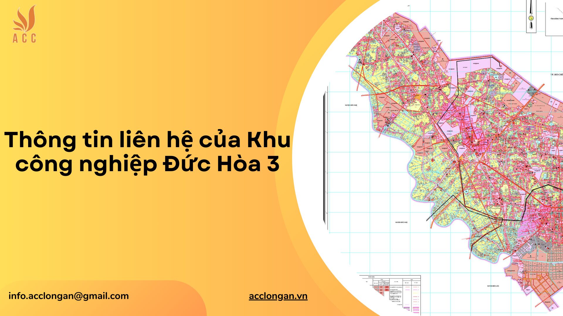 Thông tin liên hệ của Khu công nghiệp Đức Hòa 3