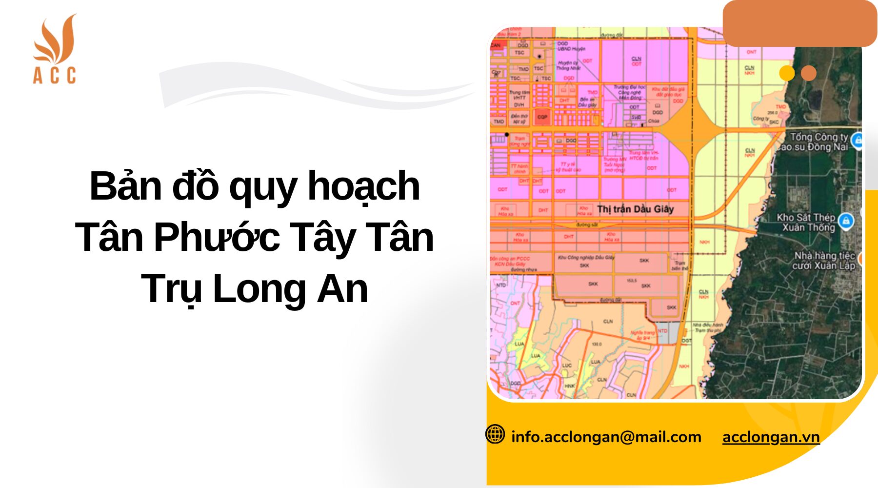Bản đồ quy hoạch Tân Phước Tây Tân Trụ Long An