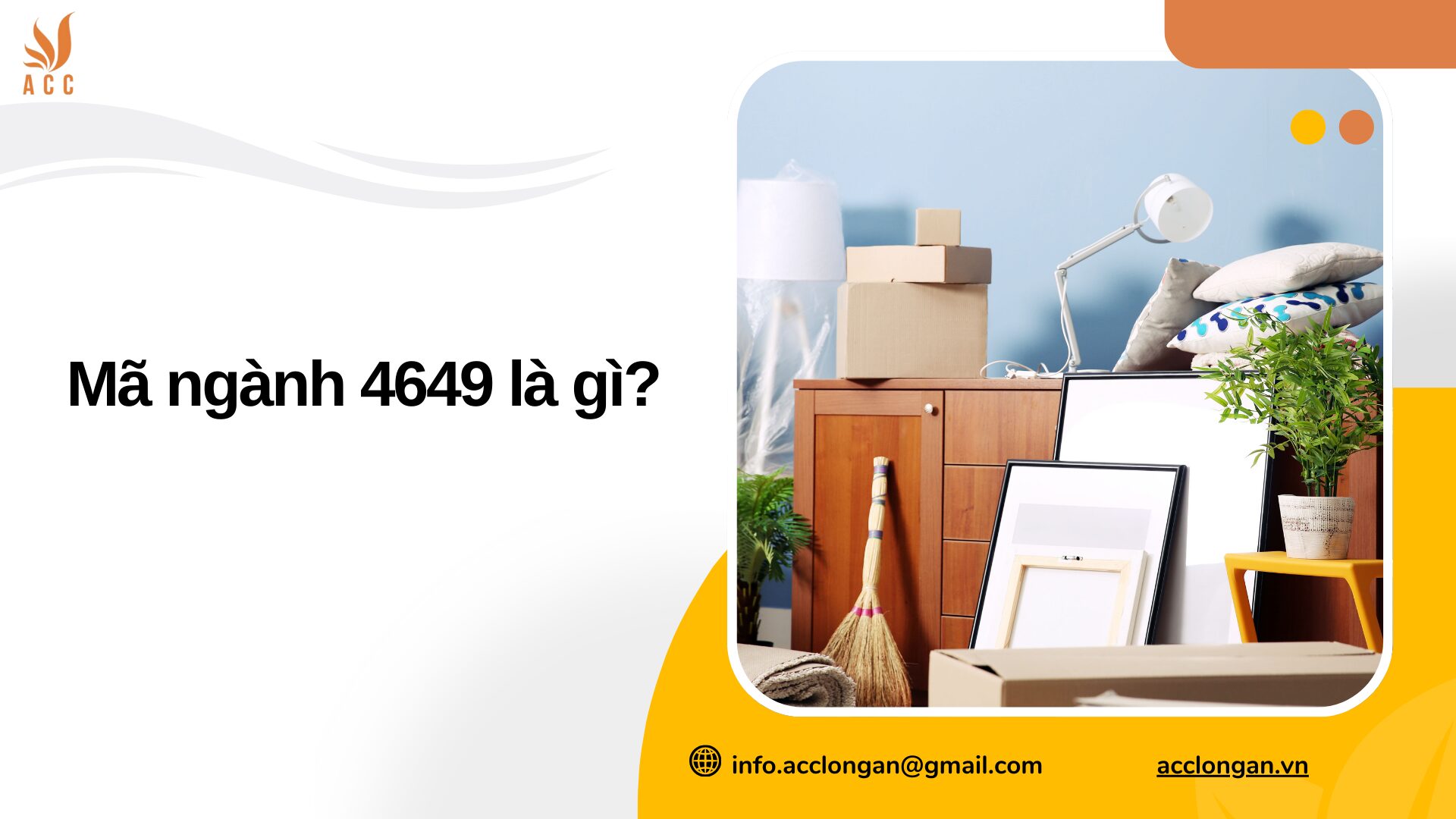 Mã ngành 4649 là gì