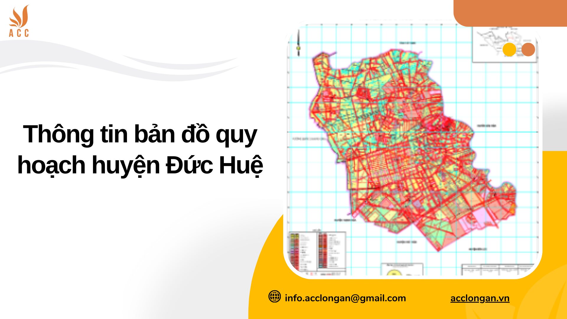 Thông tin bản đồ quy hoạch huyện Đức Huệ