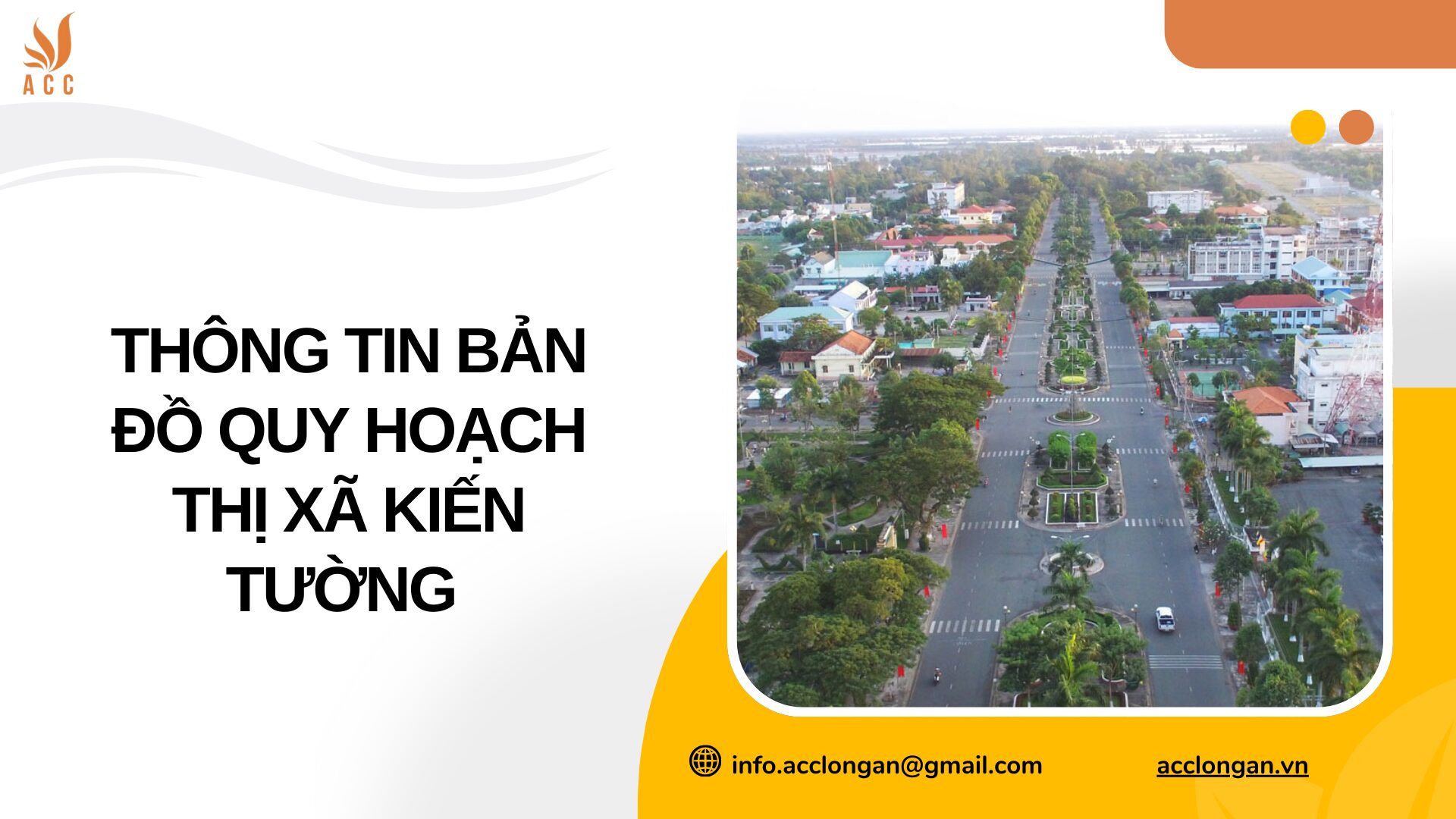 Thông tin bản đồ quy hoạch thị xã Kiến Tường