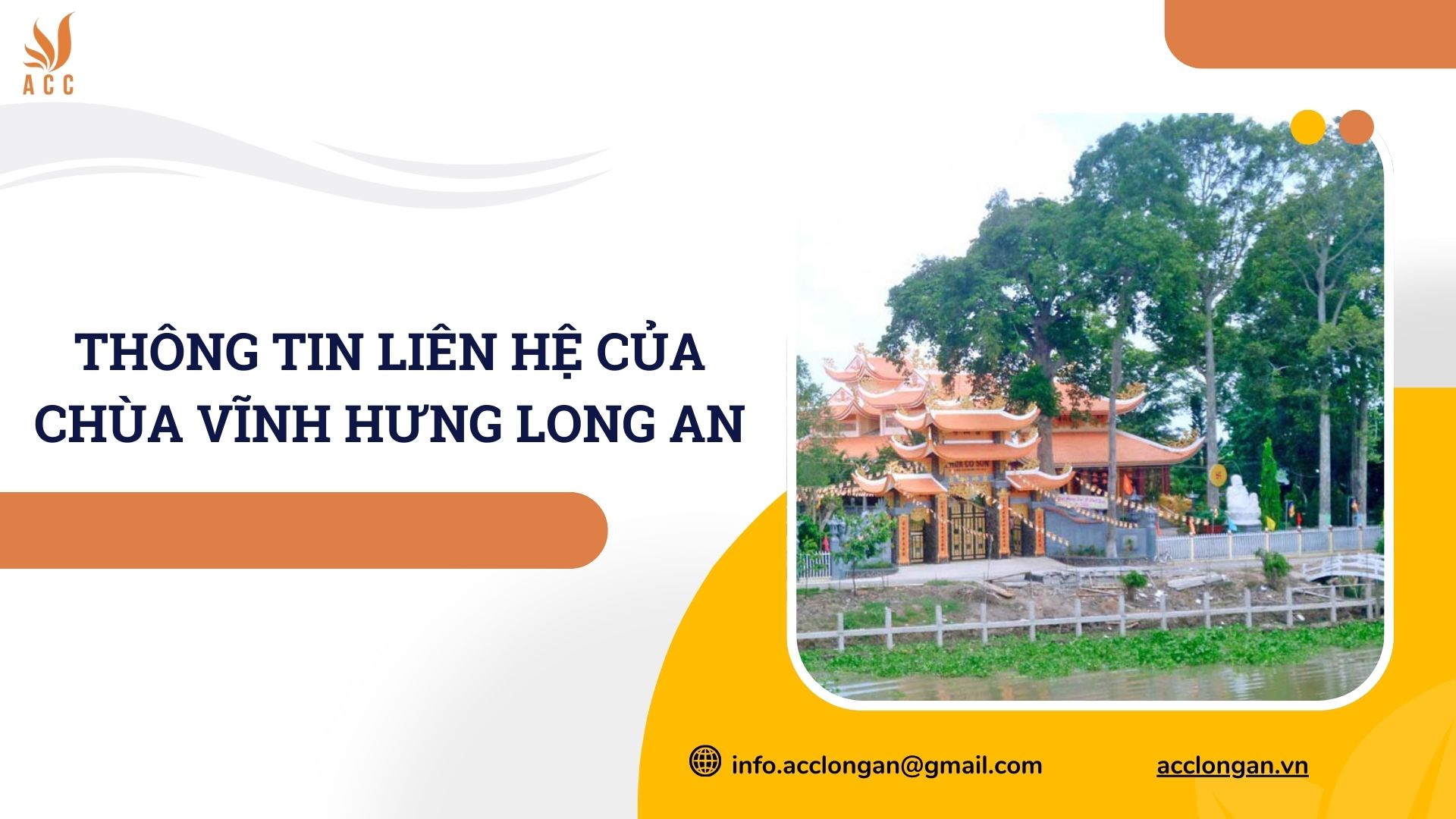 Thông tin liên hệ của Chùa Vĩnh Hưng Long An