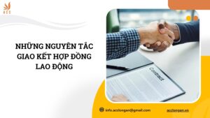 Những nguyên tắc giao kết hợp đồng lao động