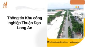Thông tin Khu công nghiệp Thuận Đạo Long An
