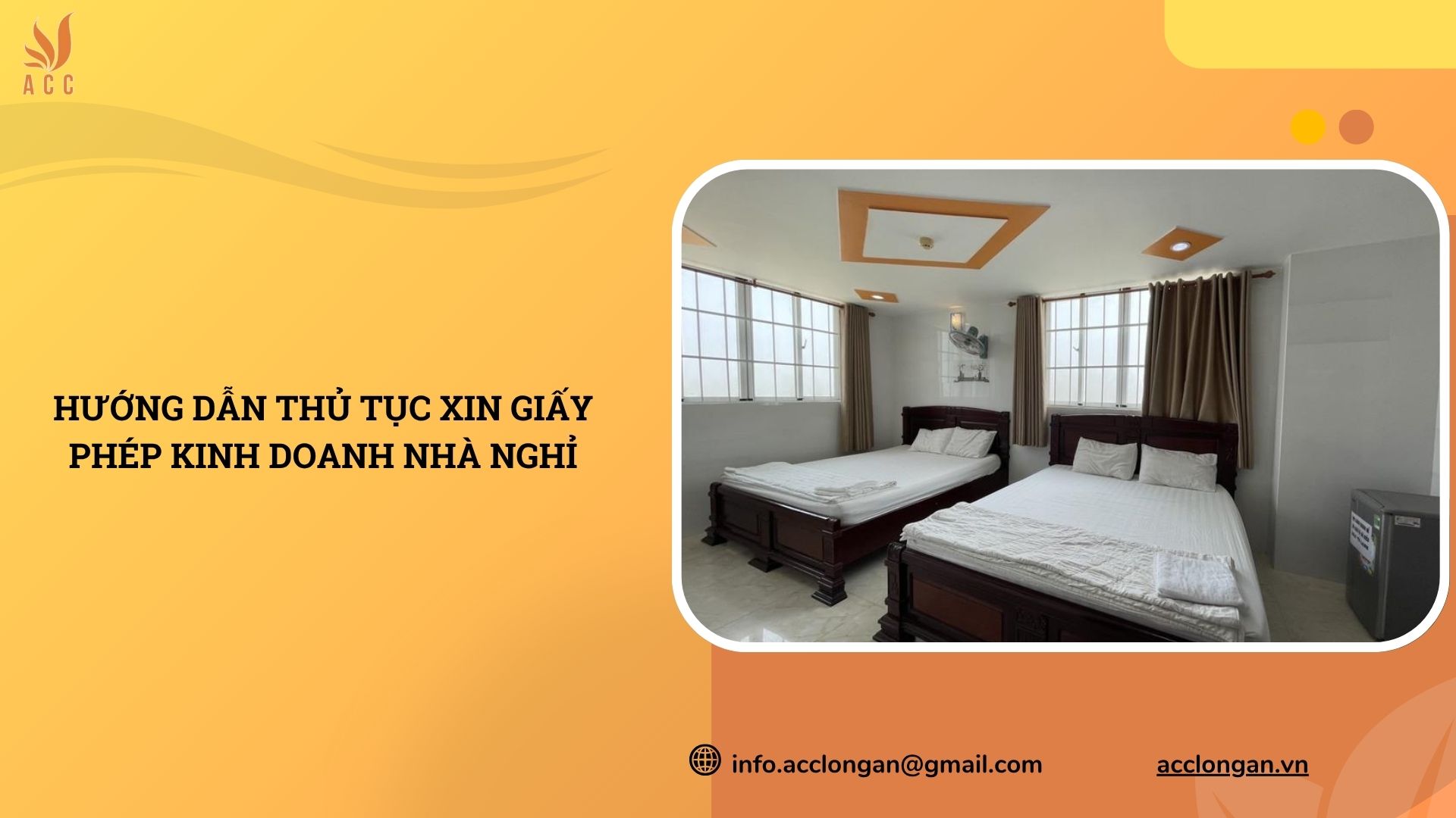 Thủ tục xin giấy phép kinh doanh nhà nghỉ