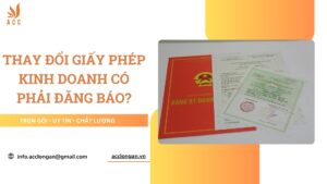 Thay đổi giấy phép kinh doanh có phải đăng báo?.jpg