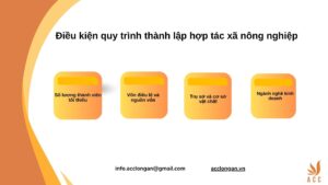 Điều kiện quy trình thành lập hợp tác xã nông nghiệp