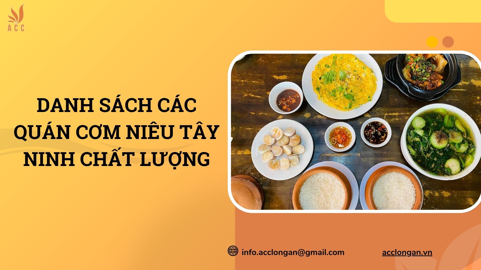Danh sách các quán ăn Tây Ninh chất lượng