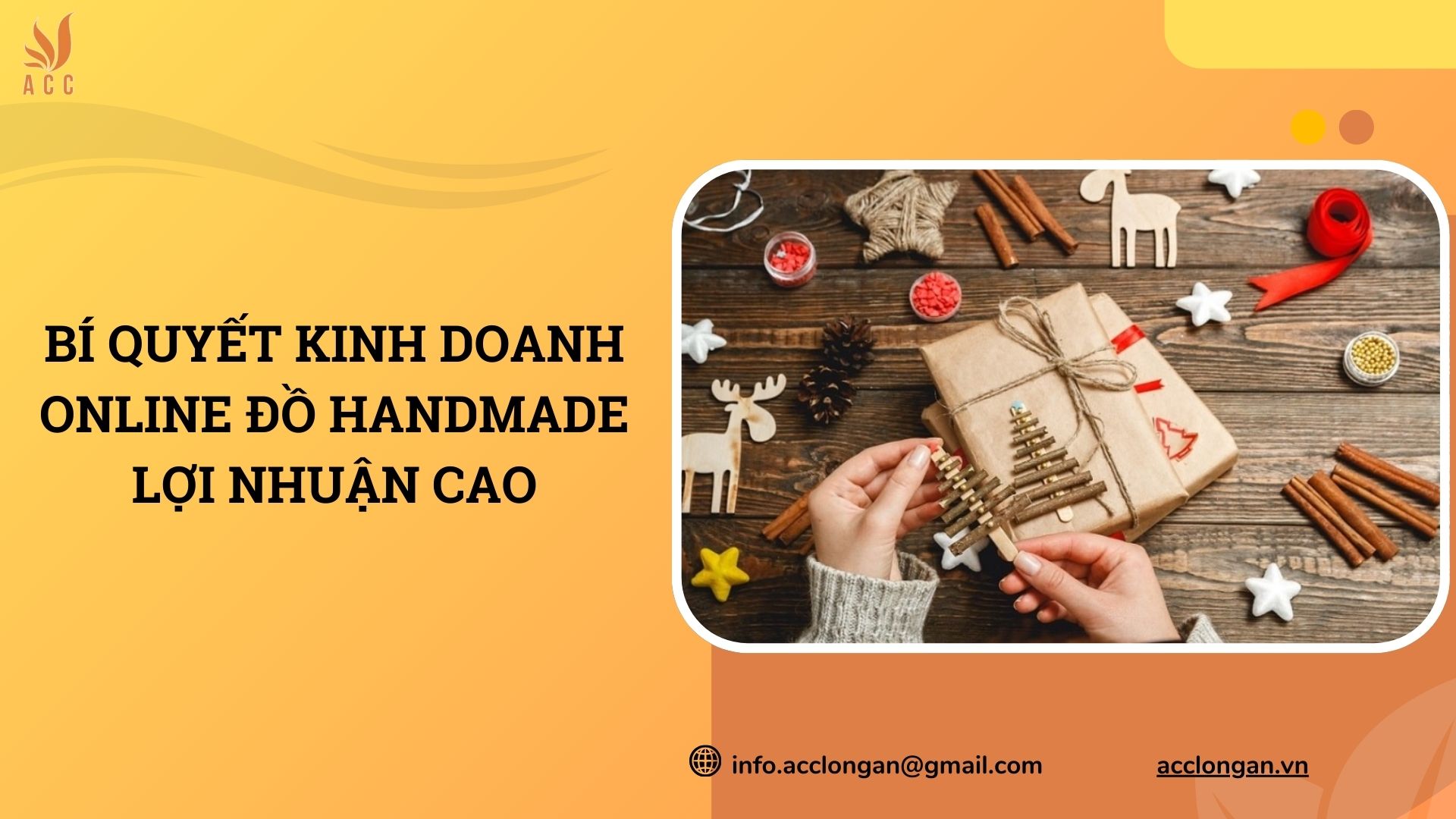 Bí quyết kinh doanh online đồ handmade lợi nhuận cao