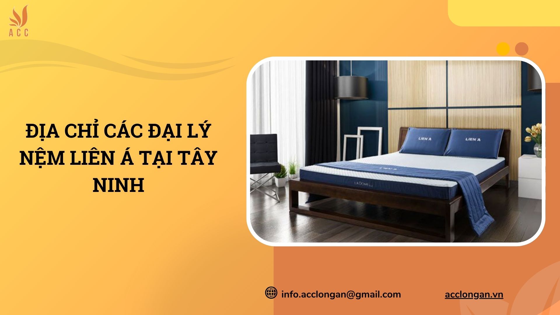 Địa chỉ các đại lý nệm Liên Á tại Tây Ninh