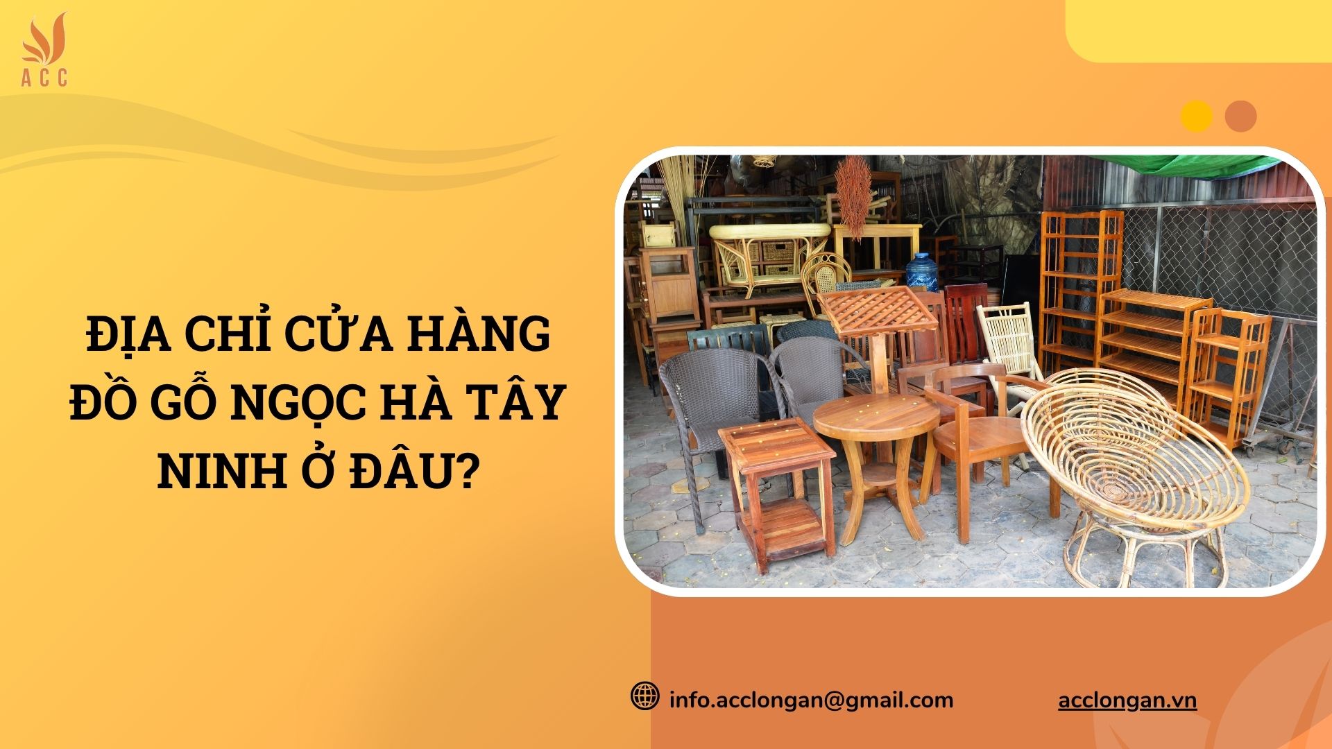 Địa chỉ cửa hàng đồ gỗ Ngọc Hà Tây Ninh ở đâu?