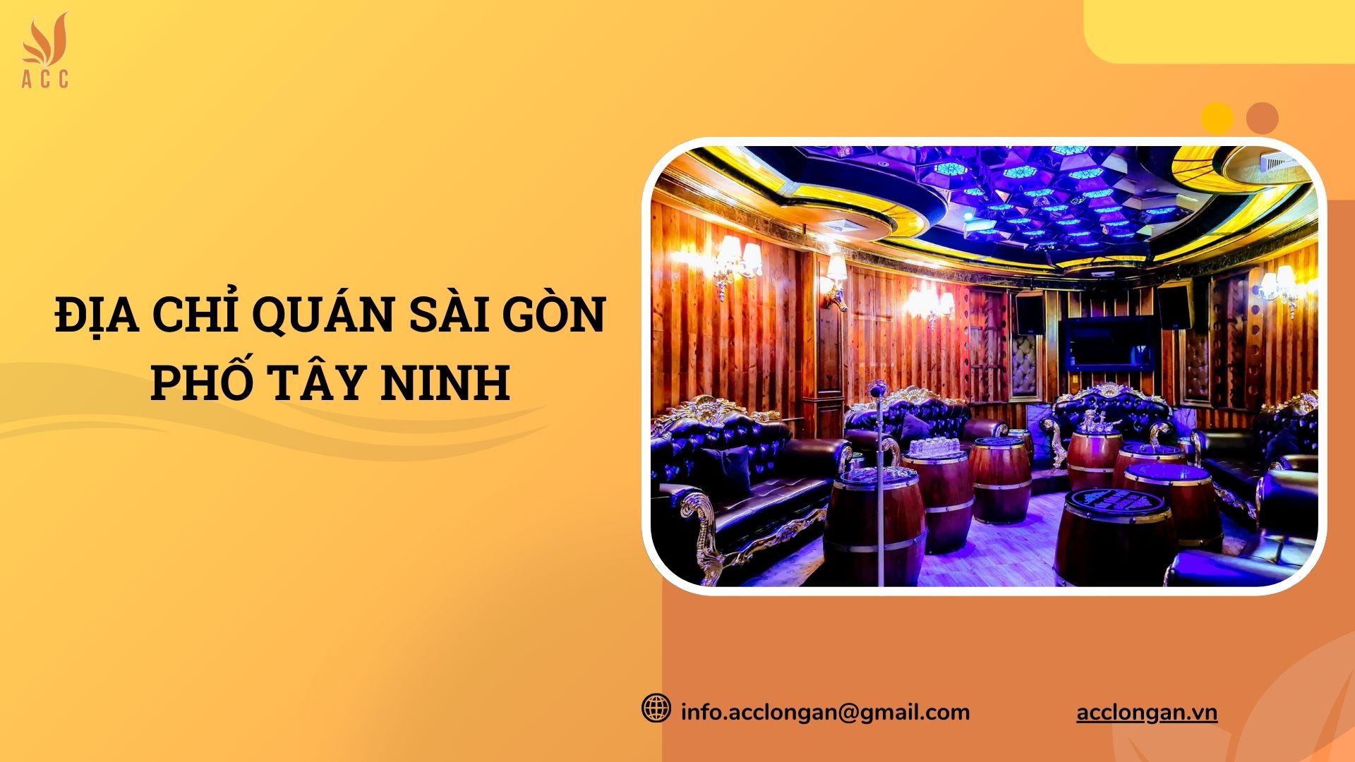 Địa chỉ quán Sài Gòn Phố Tây Ninh