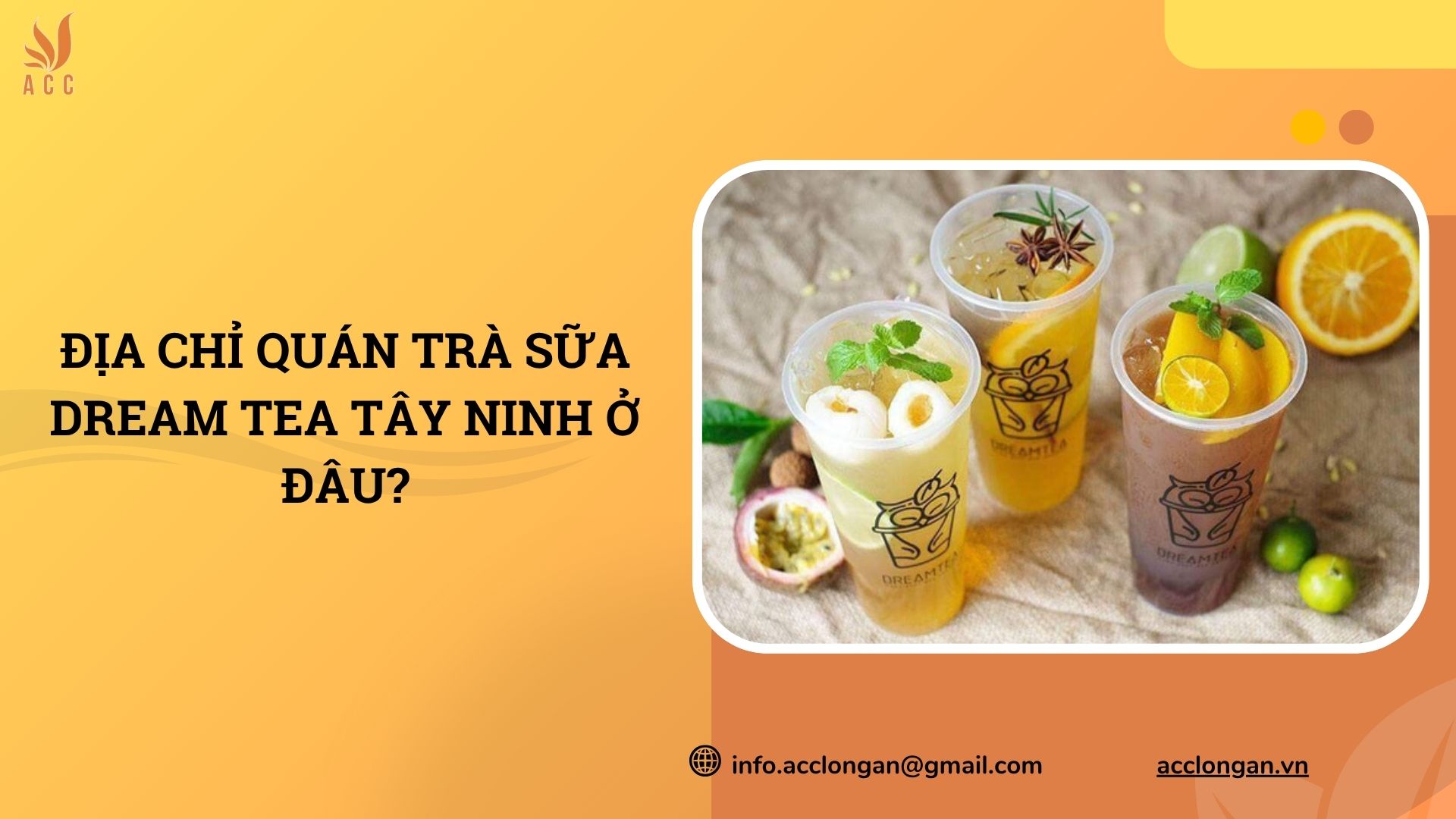 Địa chỉ quán trà sữa Dream Tea Tây Ninh ở đâu?
