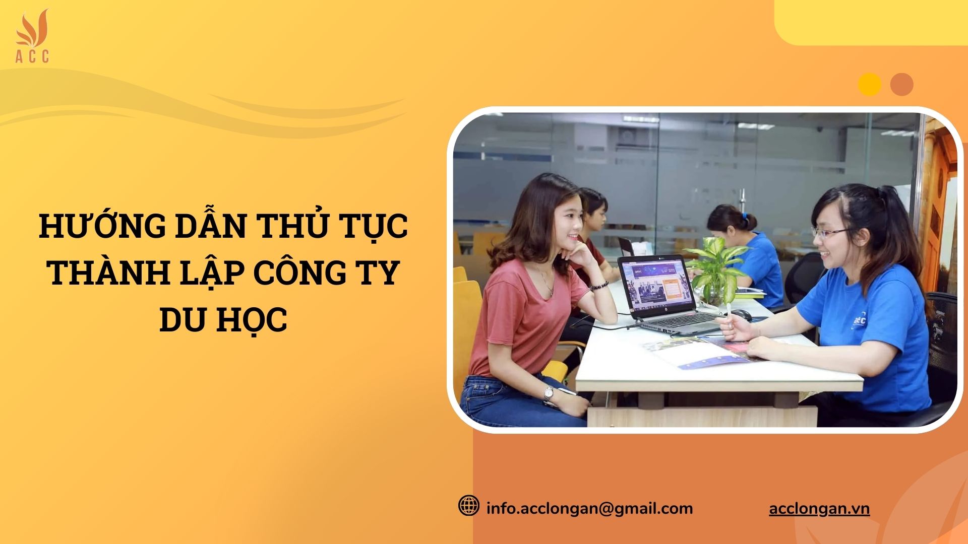 Thủ tục thành lập công ty du học