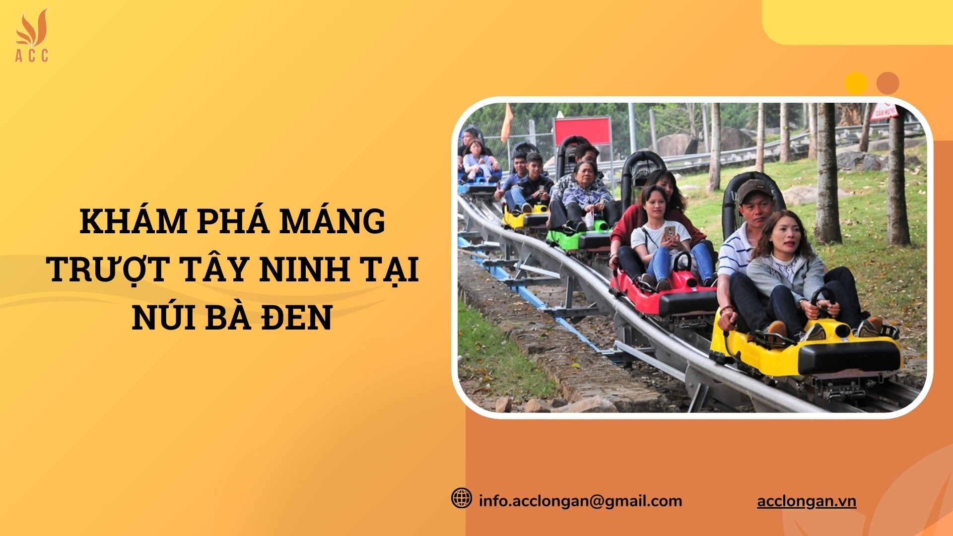 Khám phá máng trượt Tây Ninh tại núi Bà Đen