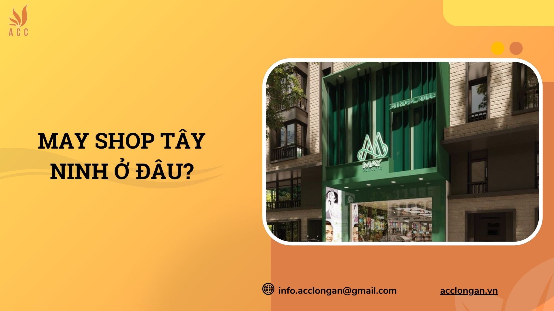 May shop Tây Ninh ở đâu?