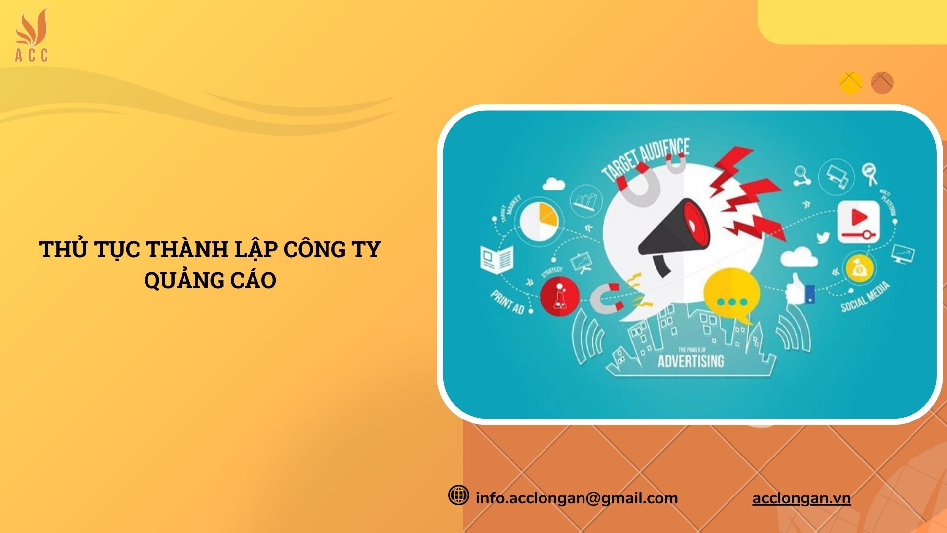 Thủ tục thành lập công ty quảng cáo