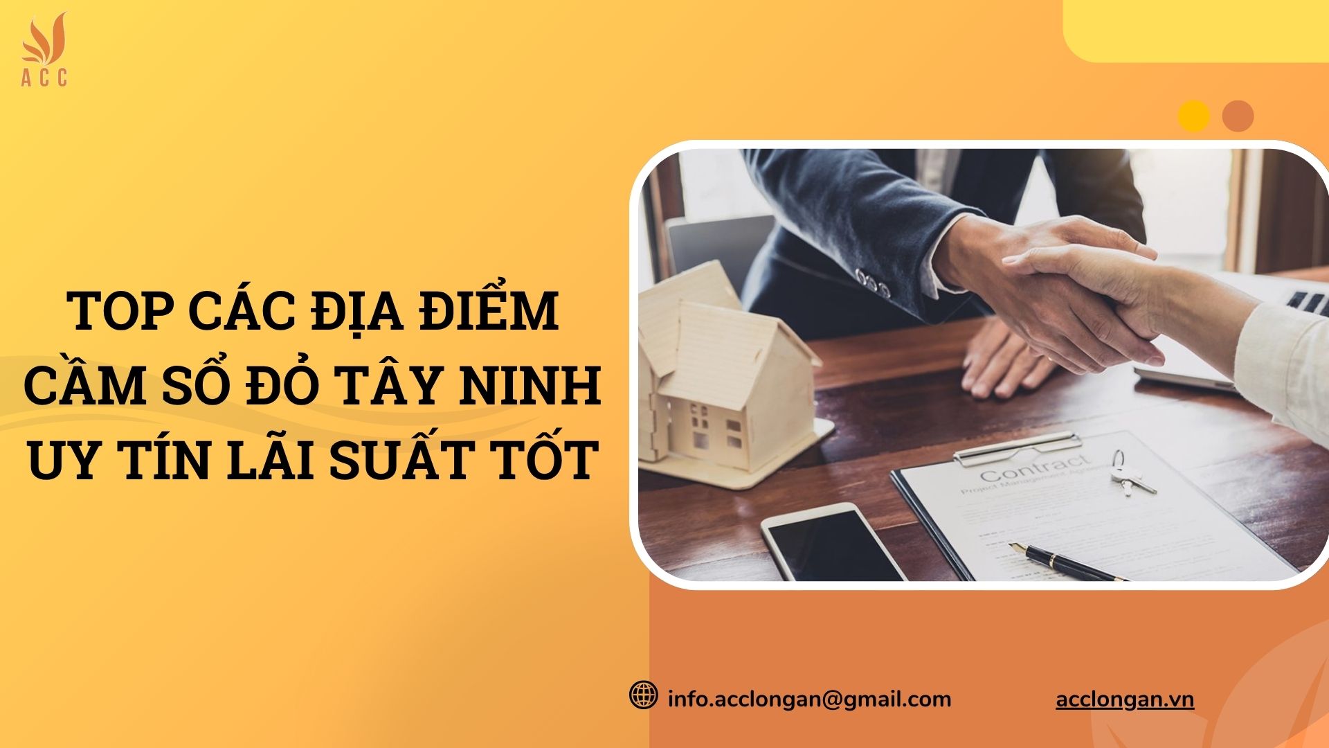 Top các địa điểm cầm sổ đỏ Tây Ninh uy tín lãi suất tốt