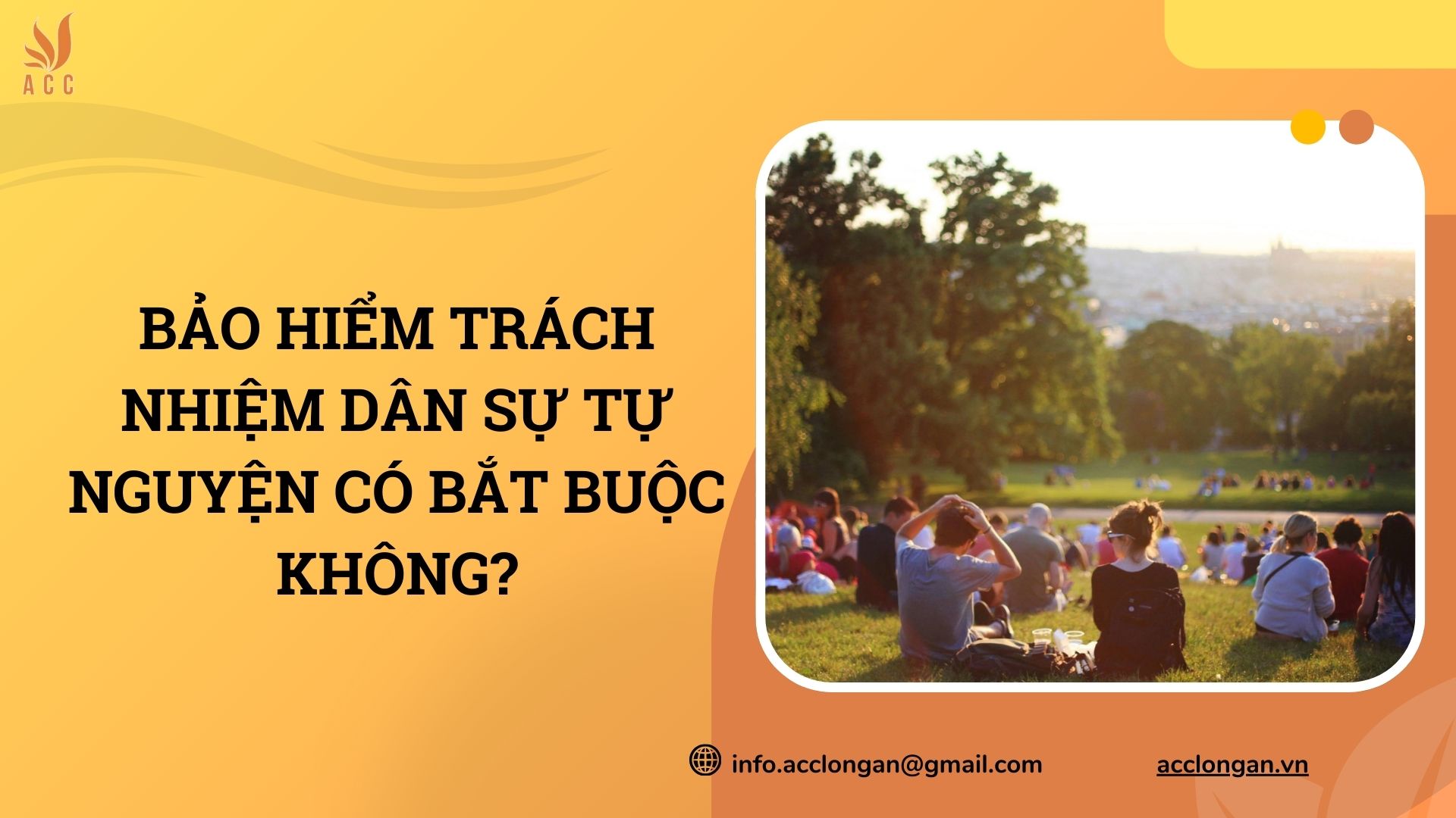 Bảo hiểm trách nhiệm dân sự tự nguyện có bắt buộc không?