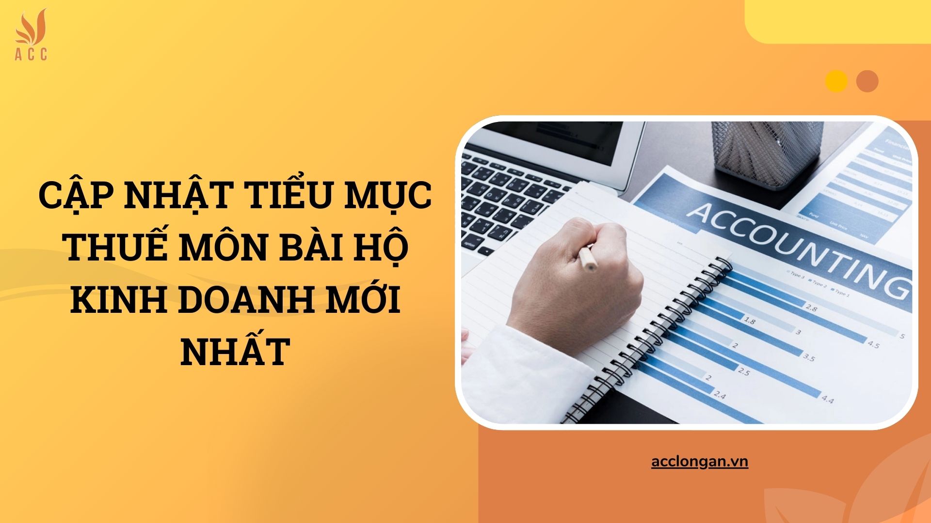 Cập nhật tiểu mục thuế môn bài hộ kinh doanh mới nhất