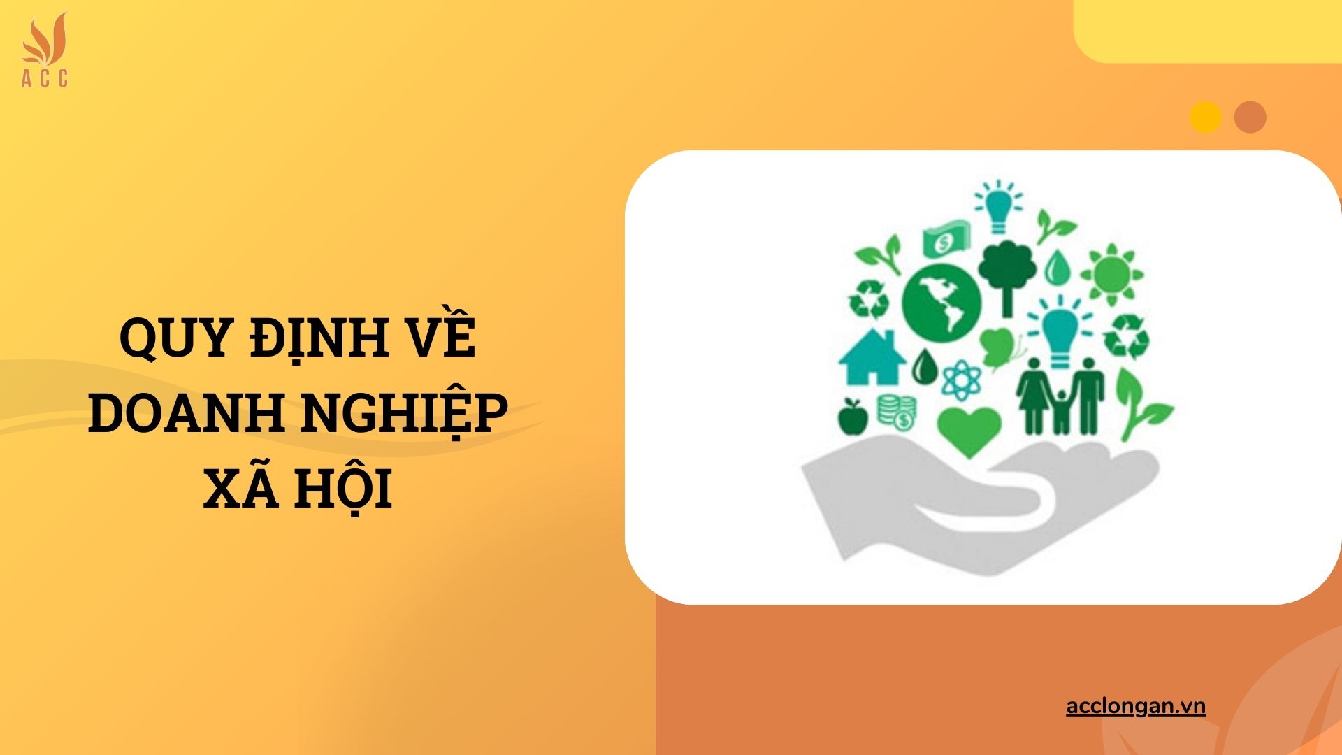 Quy định về doanh nghiệp xã hội