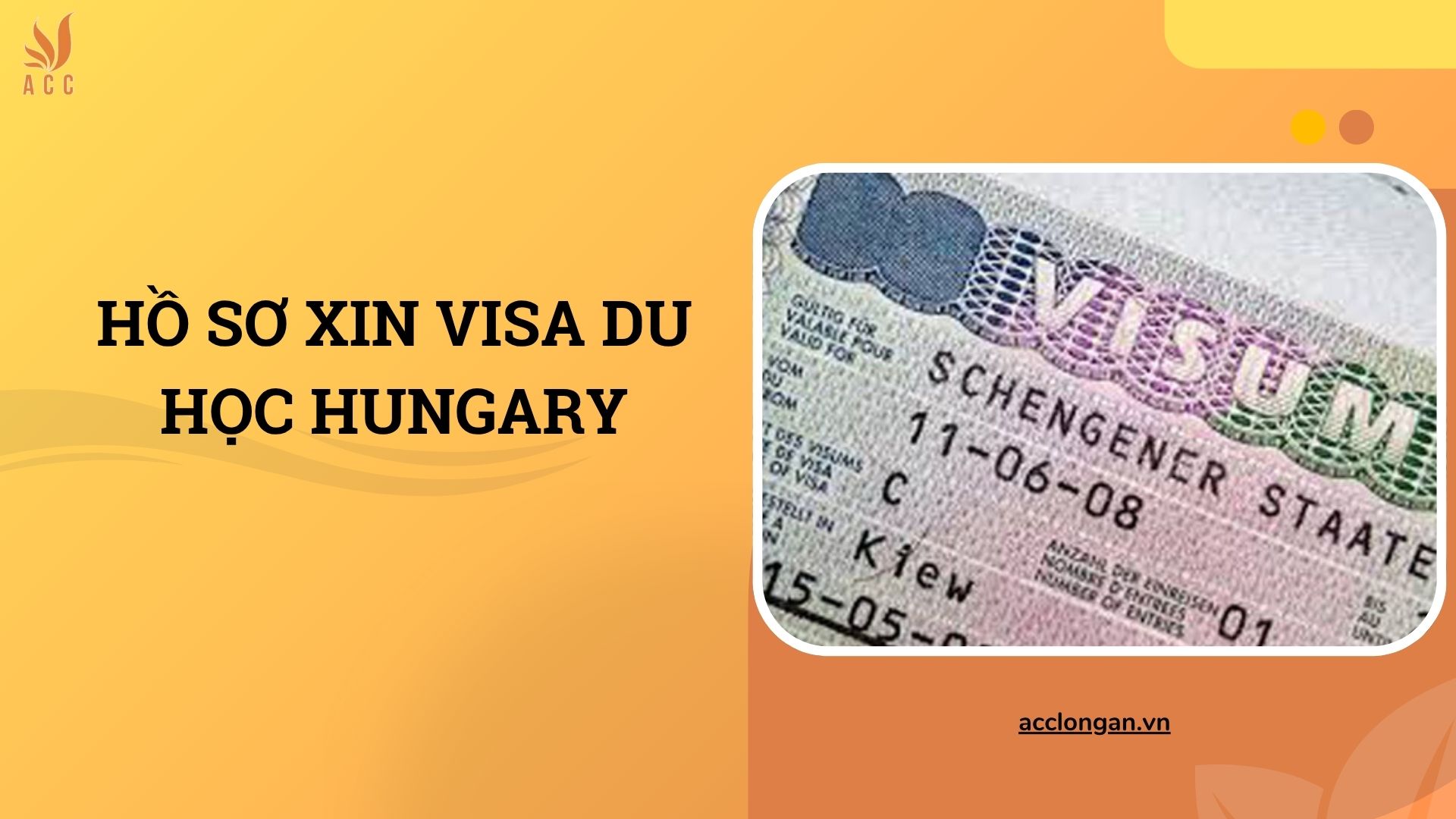 Hồ sơ xin visa du học Hungary
