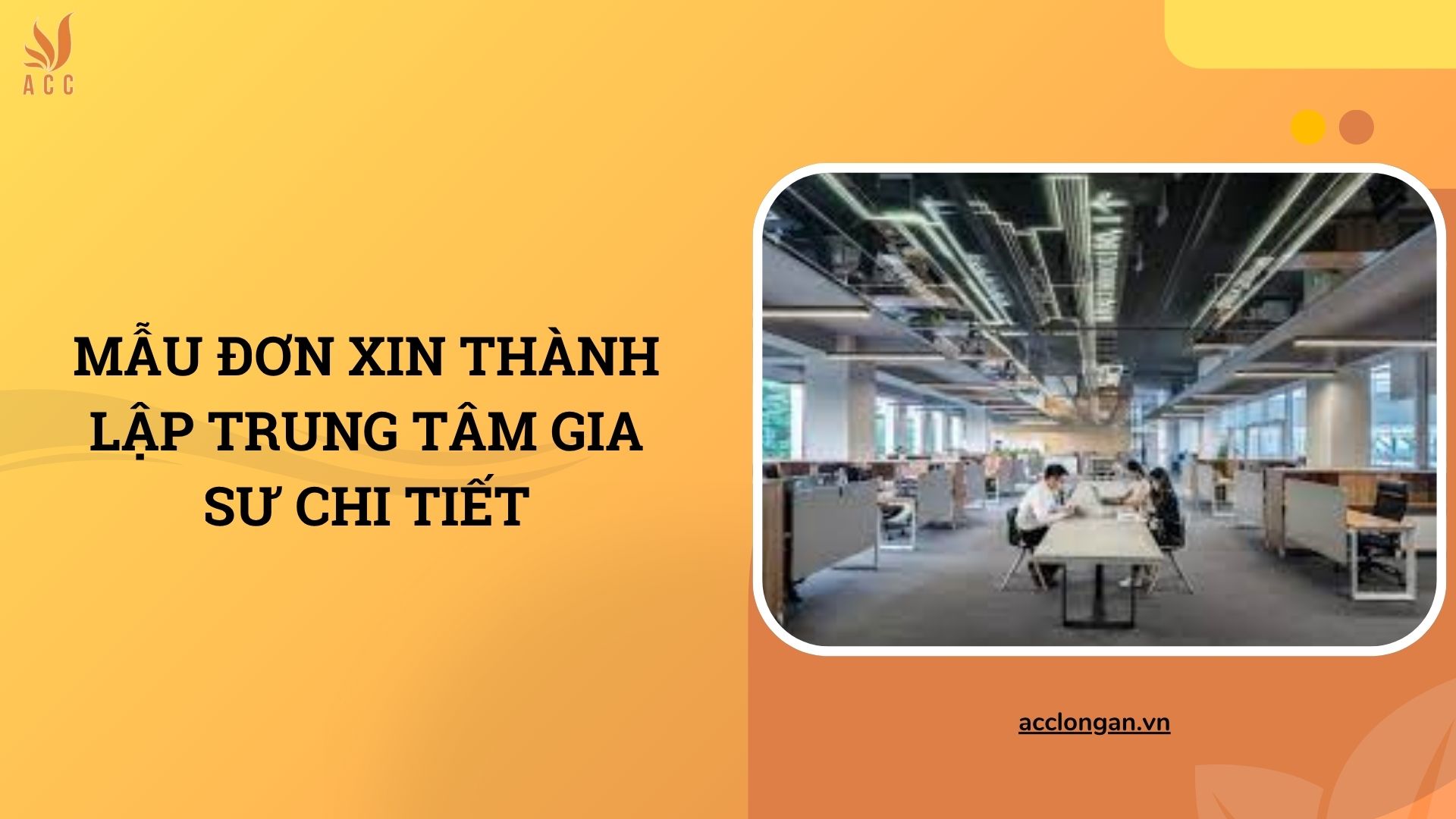 Mẫu đơn xin thành lập trung tâm gia sư chi tiết