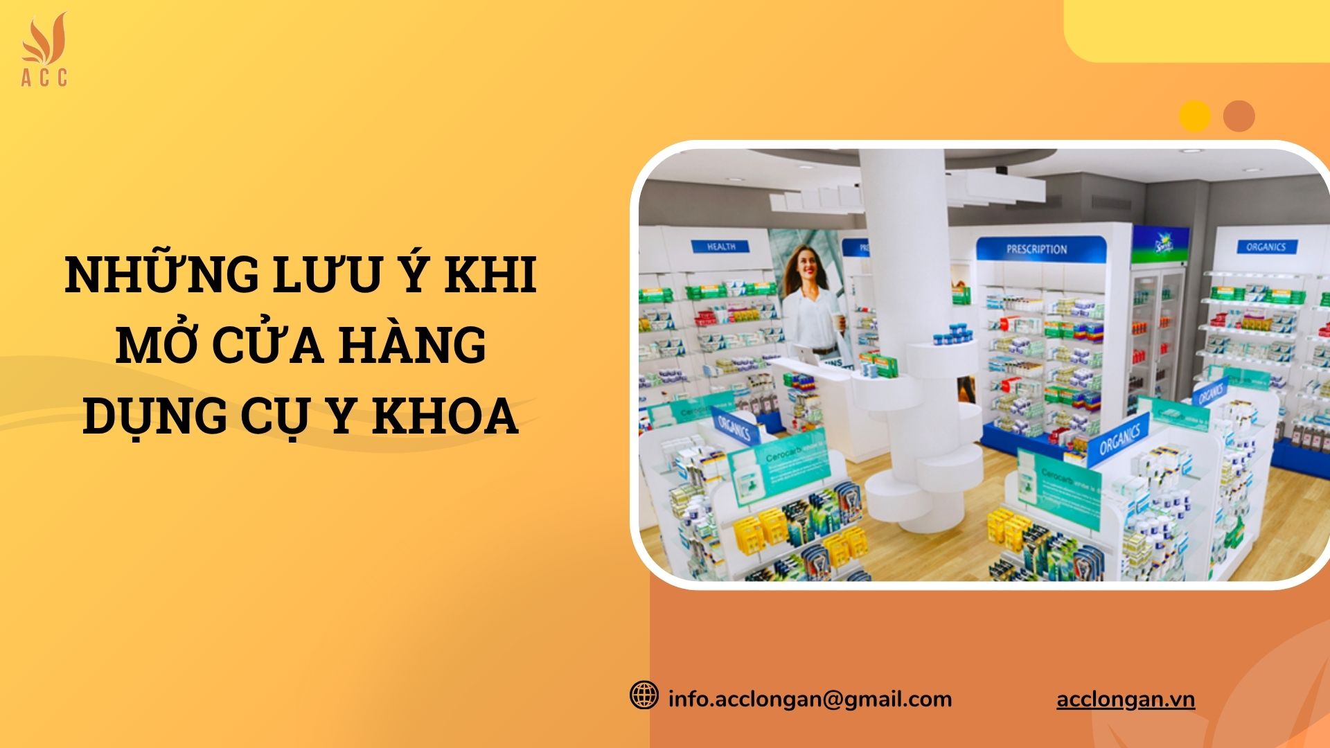 Những lưu ý khi mở cửa hàng dụng cụ y khoa