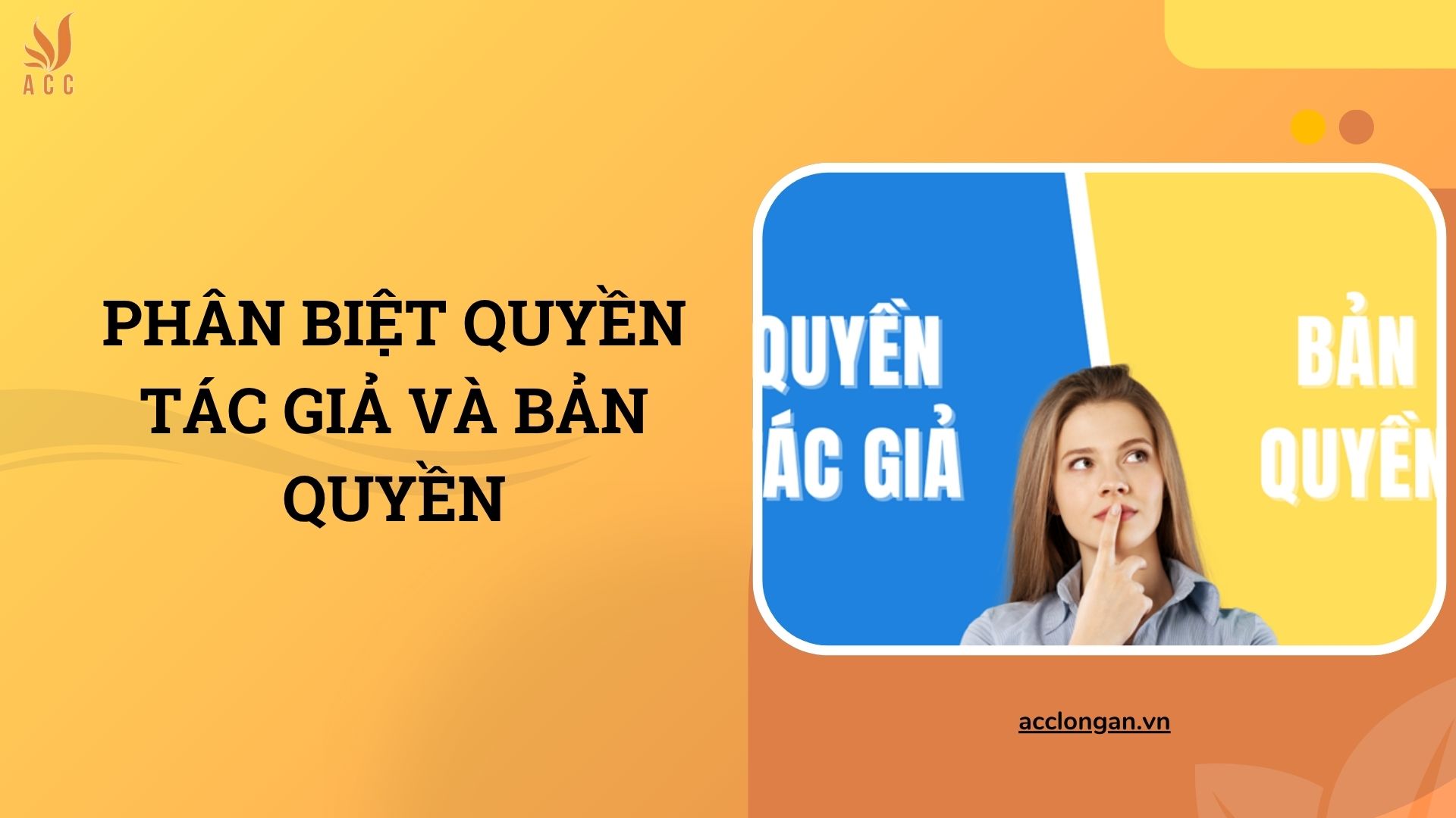 Phân biệt quyền tác giả và bản quyền